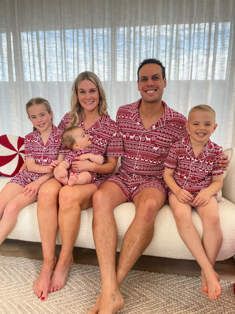 matching christmas pjs for the family