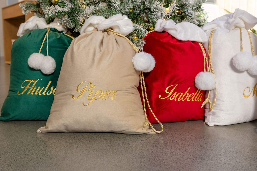 personalised santa sack